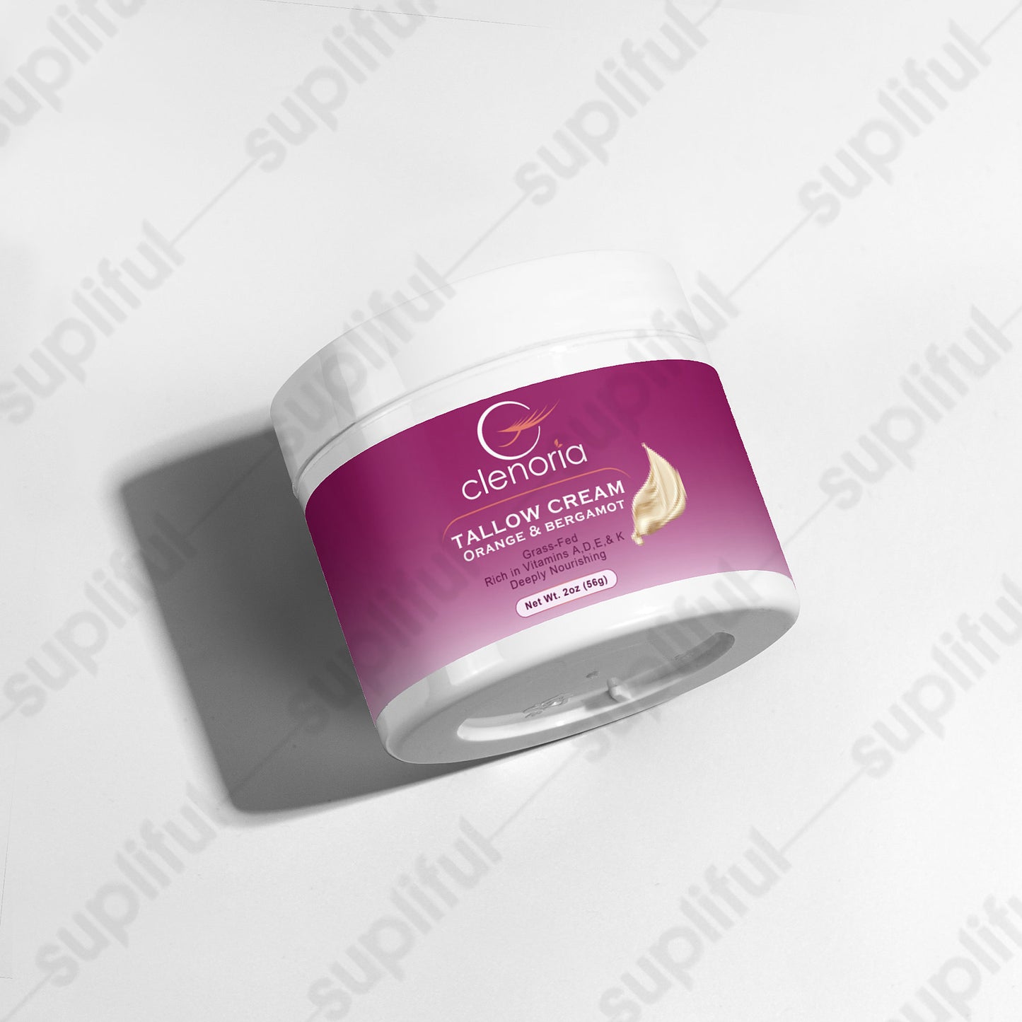 Tallow Cream Orange & Bergamot