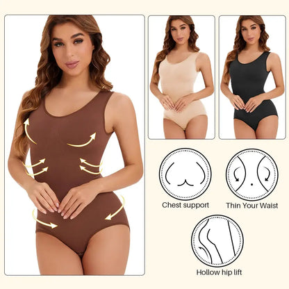 2 PCS Slimming Bodysuit Women