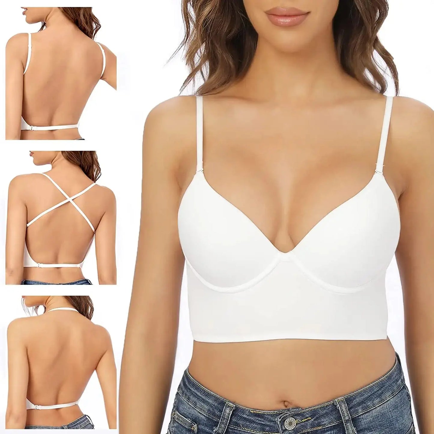 Backless Bra Invisible Bralette