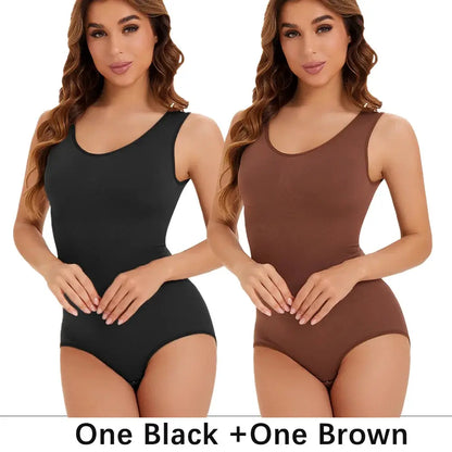 2 PCS Slimming Bodysuit Women