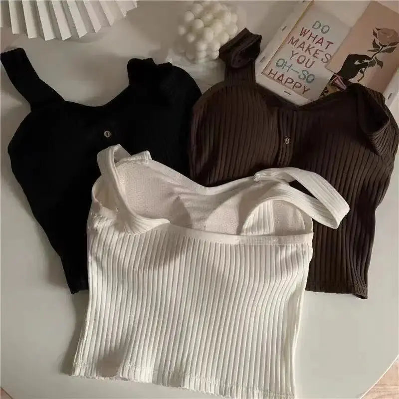 Cute Sleeveless Cropped