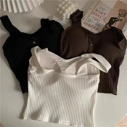 Cute Sleeveless Cropped